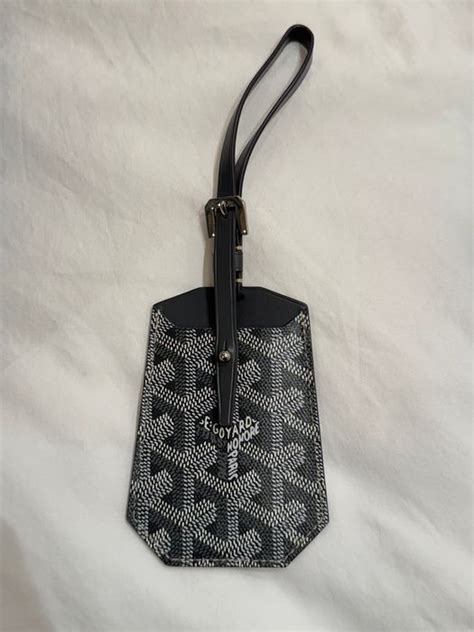 goyard suitcase buy|goyard luggage tag.